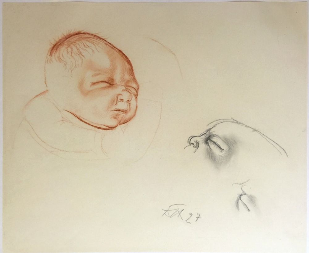 Aucune Technique Dix - Portrait of Ursus day of birth