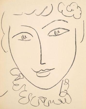 Lithographie Matisse - PORTRAITS Avec 