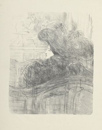 Lithographie Toulouse-Lautrec - Portraits d’Acteurs et d’Actrices : Cleo de Merode