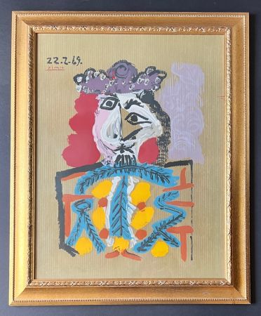 Lithographie Picasso - Portraits Imaginaires