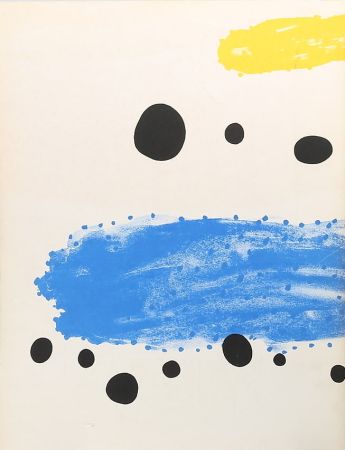 Lithographie Miró - Position privilégiée II