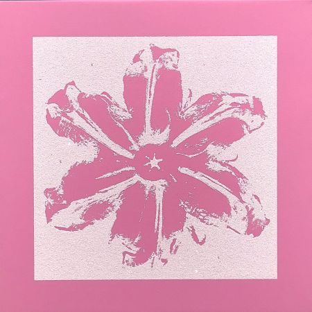 Sérigraphie Robierb - Power Flower (Pink)
