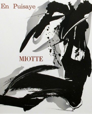 Livre Illustré Miotte - Poètique de Jean Miotte 