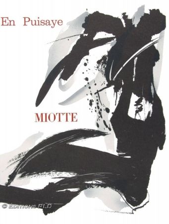 Livre Illustré Miotte - Poétique de Jean Miotte 