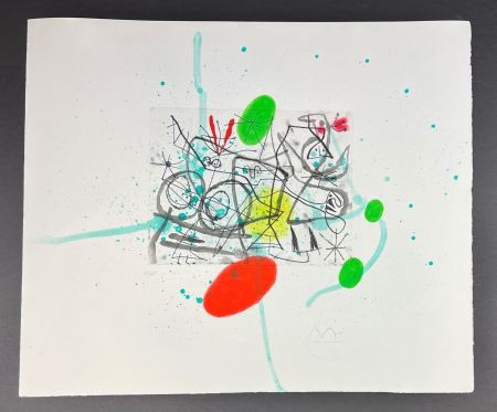 Aucune Technique Miró - Preparatifs d'oiseaux III