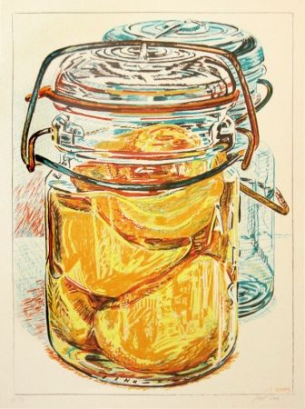 Lithographie Fish - Preserved Preaches