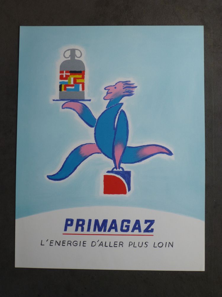 Affiche Savignac - Primagaz l'énergie d'aller plus loin 