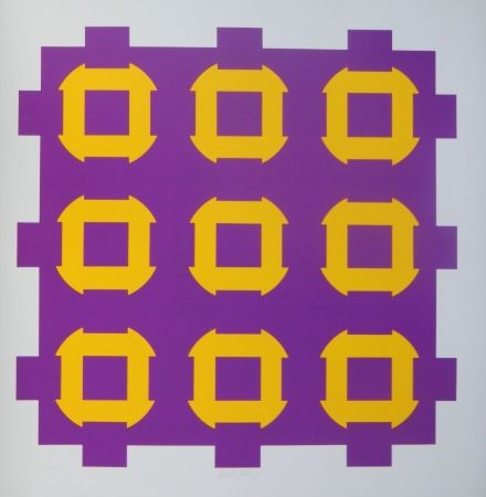 Sérigraphie Vasarely - Procion C