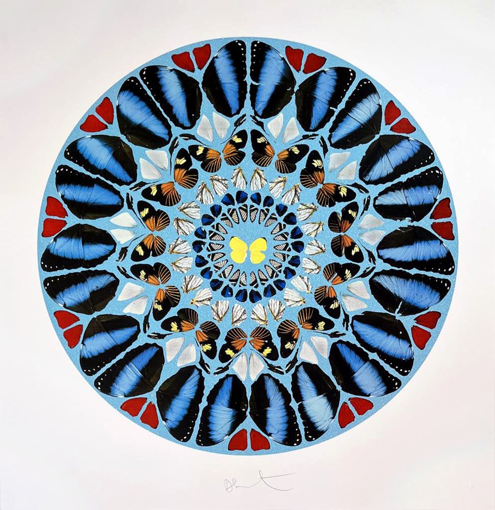 Sérigraphie Hirst - Psalm: Ad te, Domine, Levavi
