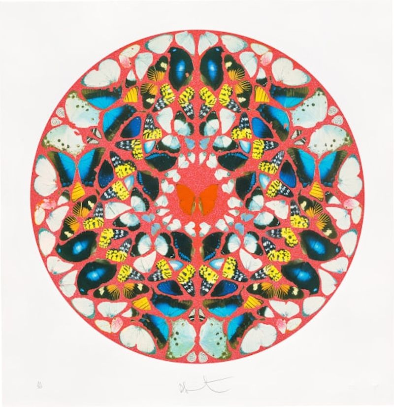 Sérigraphie Hirst - Psalm: Domine, Ne In Furore