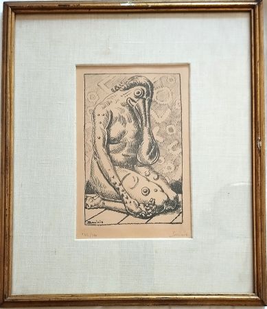 Lithographie Savinio - Psiche, da 