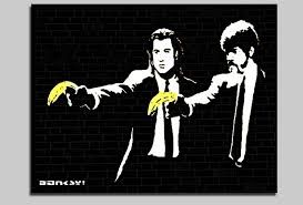 Sérigraphie Banksy - Pulp Fiction