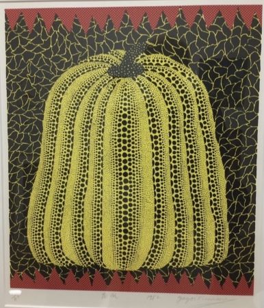 Lithographie Kusama - Pumpkin