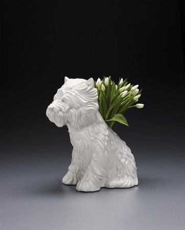 Aucune Technique Koons - Puppy Vase