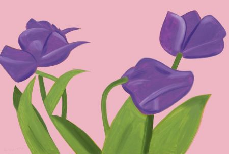 Aucune Technique Katz - Purple Tulips 1