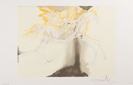 Lithographie Dali - Pégase (Pegasus)