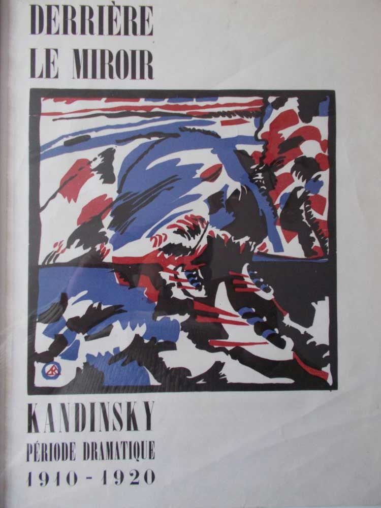 Lithographie Kandinsky - Période dramatique