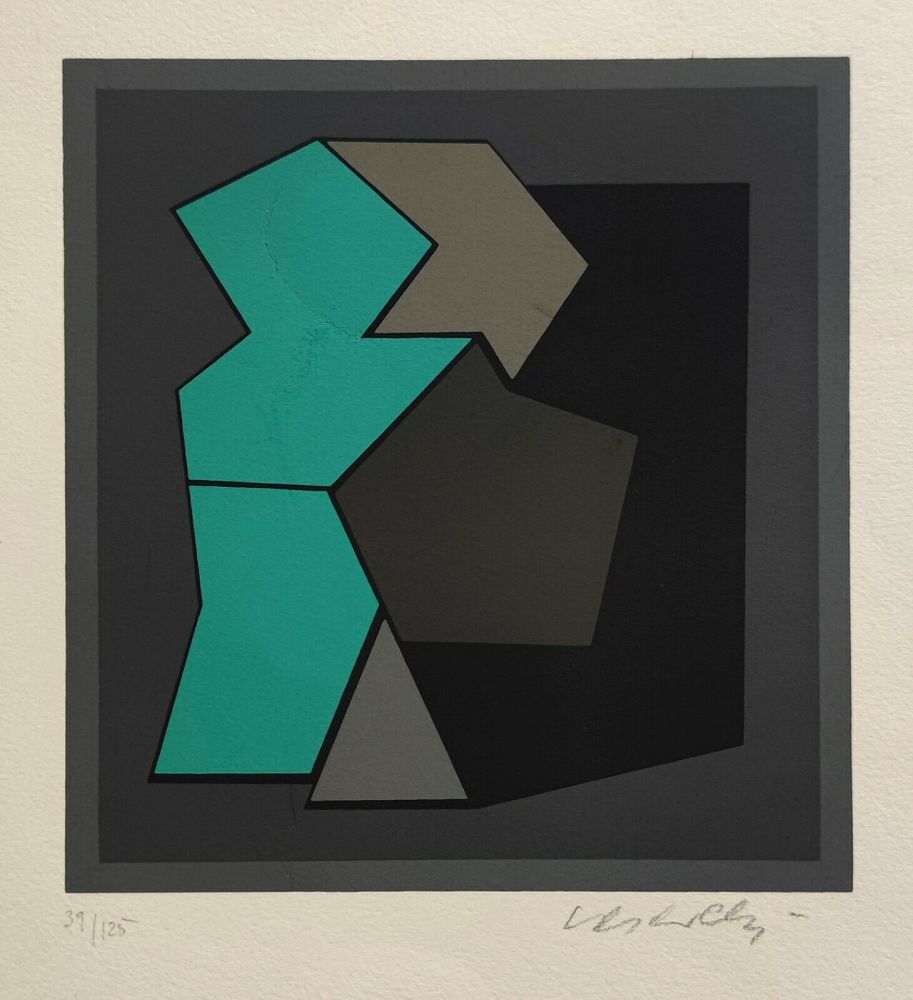 Sérigraphie Vasarely - Quami-1