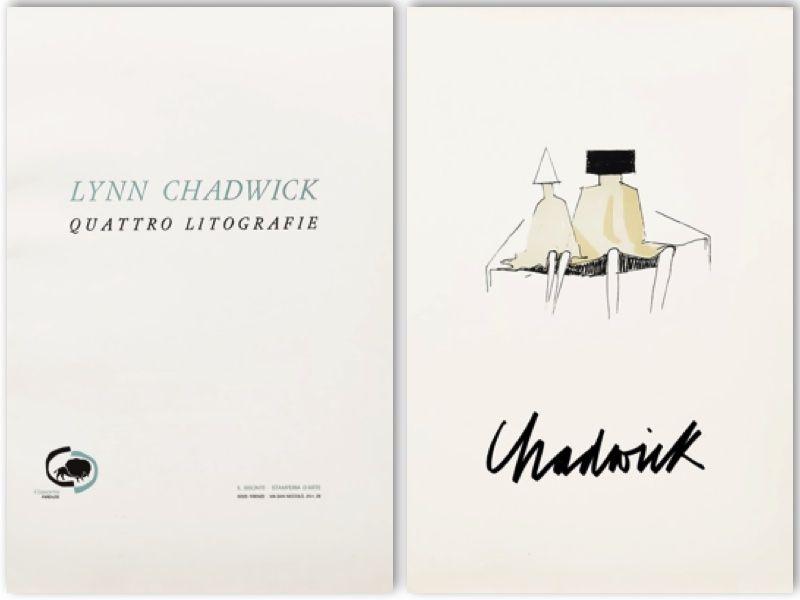 Lithographie Chadwick - Quattro Litographie