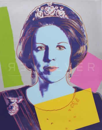 Sérigraphie Warhol - Queen Beatrix of the Netherlands (FS II.340)