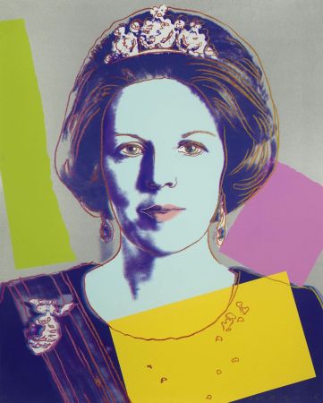 Sérigraphie Warhol - Queen Beatrix (Royal Edition) (FS II.340A)