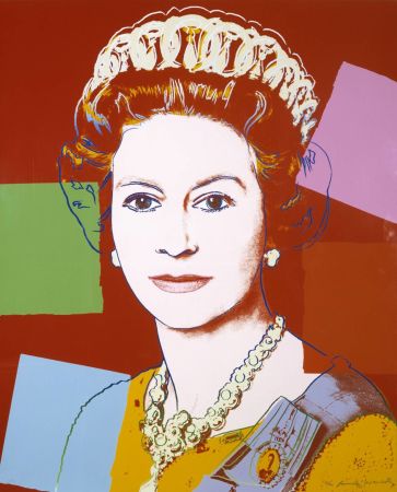 Sérigraphie Warhol - Queen Elizabeth 334 (Trial Proof)