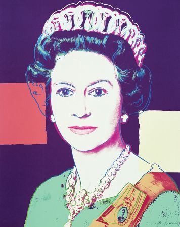 Sérigraphie Warhol - Queen Elizabeth II of the United Kingdom 335 by Andy Warhol