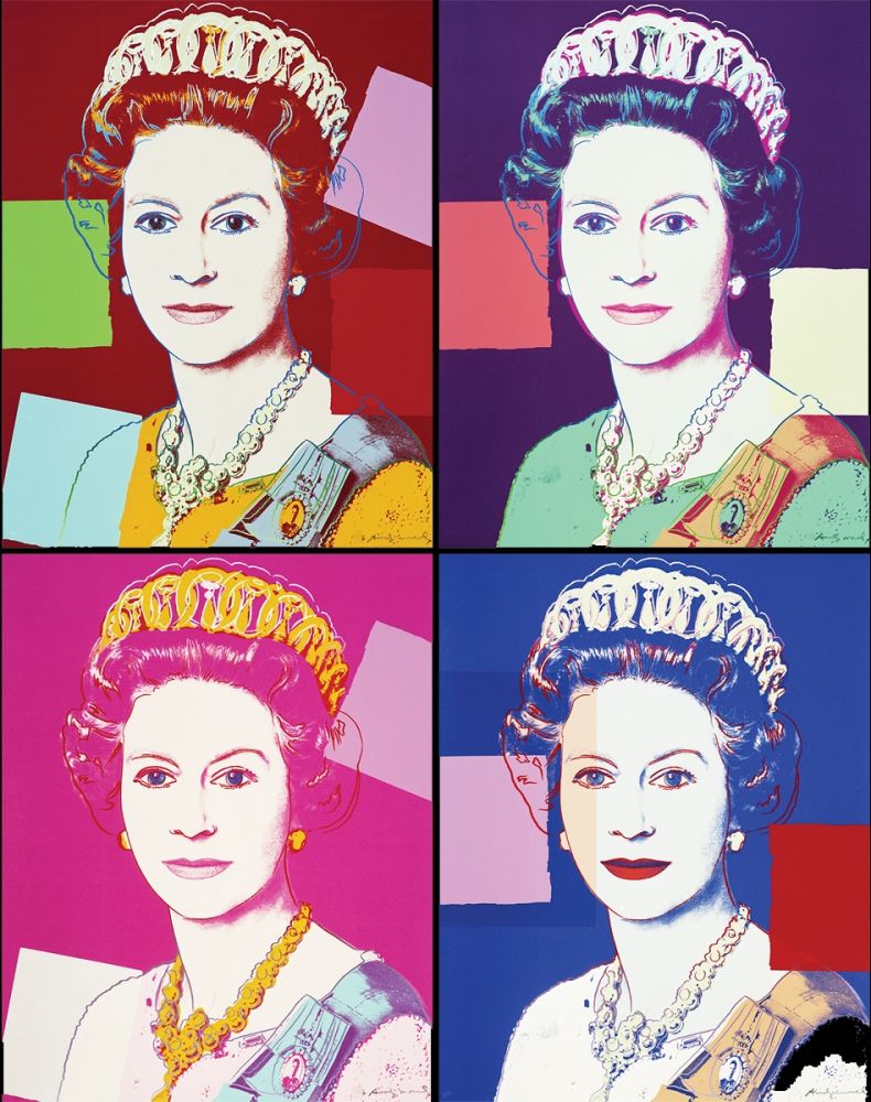 Sérigraphie Warhol - Queen Elizabeth II Of The United Kingdom Complete Portfolio (Reigning Queens)