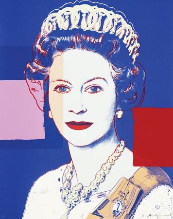 Sérigraphie Warhol - Queen Elizabeth II of the United Kingdom (FS II.335)