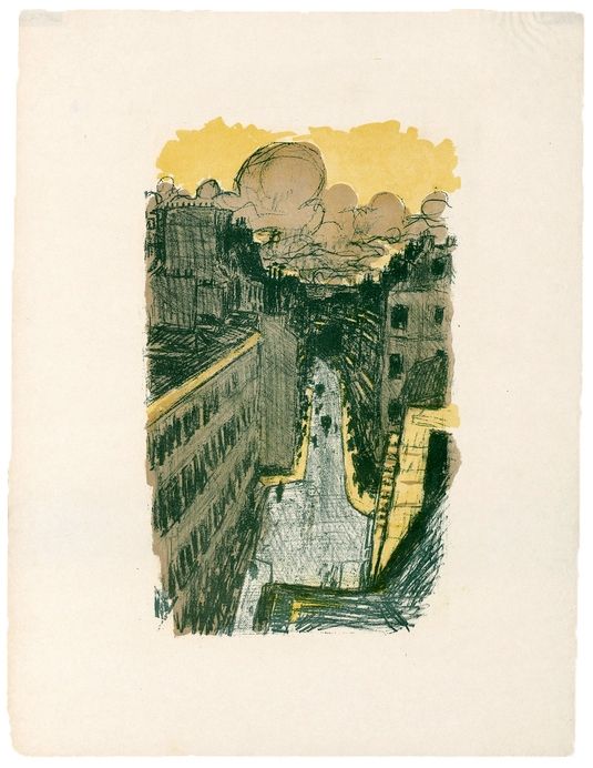 Lithographie Bonnard - Quelques aspects de la vie de Paris 11