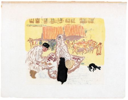 Lithographie Bonnard - Quelques aspects de la vie de Paris 5