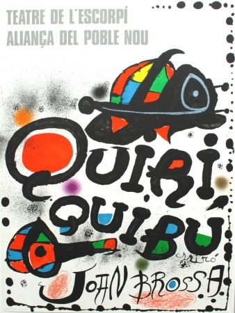 Lithographie Miró - Quiriquibú