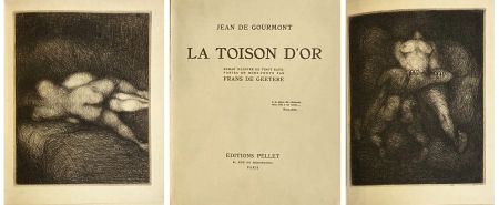 Livre Illustré De Geetere - R. de Gourmont : LA TOISON D'OR. 20 eaux-fortes. 1 des 30 Japon Impérial (1925)