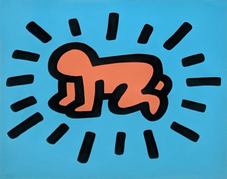 Sérigraphie Haring - RADIANT BABY