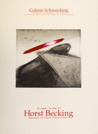 Eau-Forte Et Aquatinte Becking - Radierungen und Original-Arbeiten auf Papier