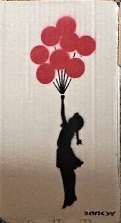 Multiple Banksy - Ragazza con palloncini