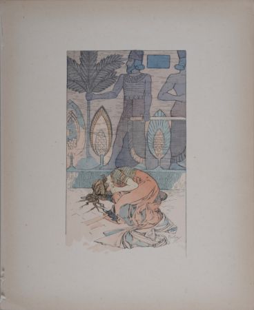 Lithographie Mucha - Rama, Poème dramatique en trois Actes #1
