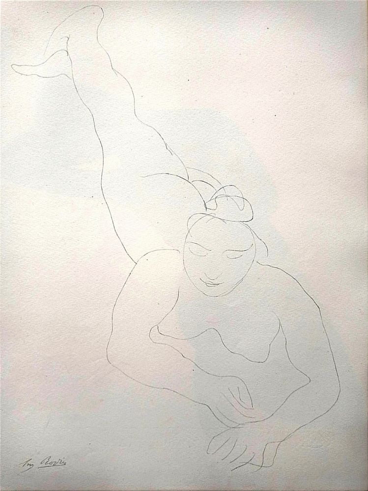 Lithographie Rodin - Rare Lithographie Ed. Ambroise Vollard, 1902  pour 