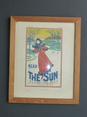 Lithographie Read - Read the sun
