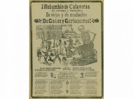 Gravure Posada - Rebumbio de calaveras