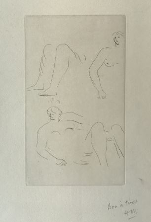 Gravure Moore - Reclining Nudes