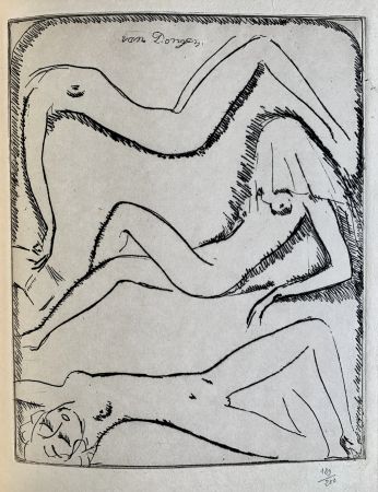 Gravure Van Dongen - Reclining Nudes