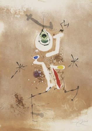 Eau-Forte Et Aquatinte Miró - Record d' una fuga de Bach