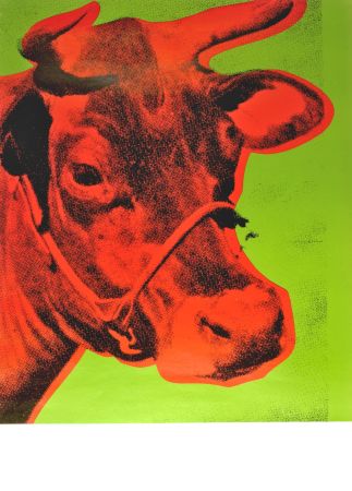 Sérigraphie Warhol - Red Cow, c. 1970-1971