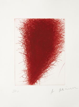 Gravure Rainer - Red Flame