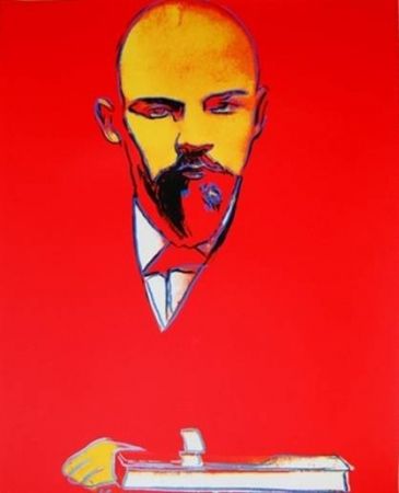 Sérigraphie Warhol - Red Lenin (II.403)