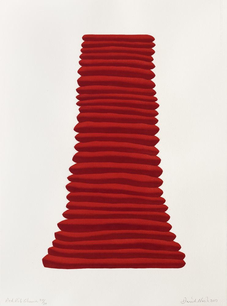 Pochoir Nash - Red Rib Column