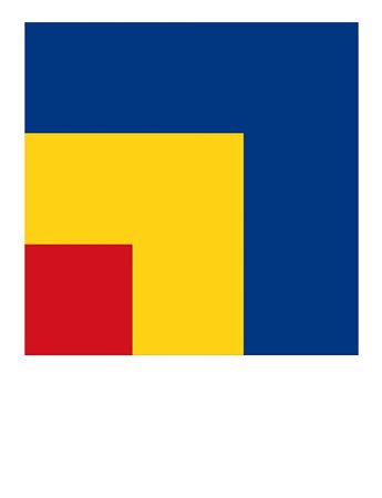 Lithographie Kelly - RED, YELLOW, BLUE (1963).