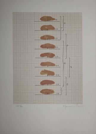 Lithographie Hernandez Pijuan - Redfern