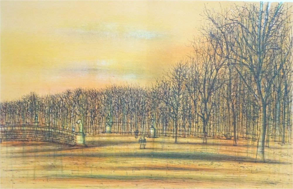 Lithographie Carzou - Regards sur Paris 3